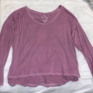 Purple long sleeve from American eagle